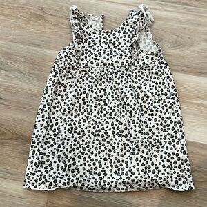 H&M animal print dress